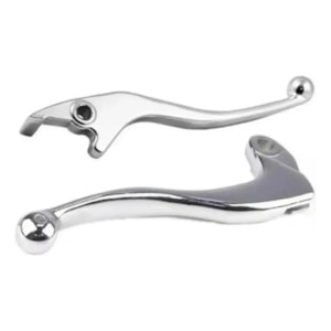 MANETE FREIO DISCO NXR BROS ESD 150 03-15 / XRE 190 / SAHARA / XLX350 / NX FALCON 400 CROMADO
