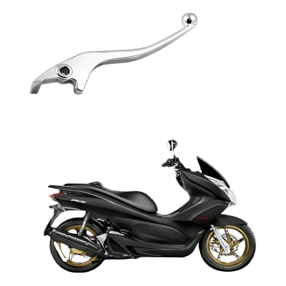MANETE FREIO PCX 150 DIANTEIRO DIREITO C/ABS POLIDO (COMETA) 3162