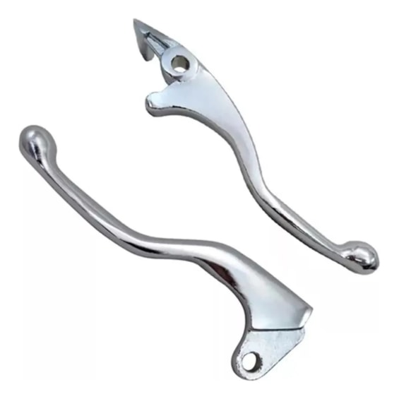 MANETE MINI YBR 125 / FACTOR FREIO (LONA) CROMADO