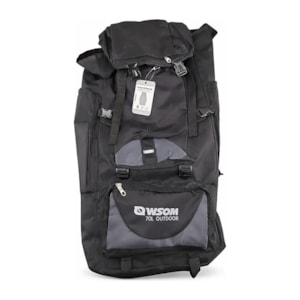 MOCHILA LONA OXFORD 70L HW PRETA 401032