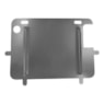 MOLDURA PLACA C/ TRAVA FERRO MODELO ANTIGO PLACA PEQUENA (SUPORTE) GVS