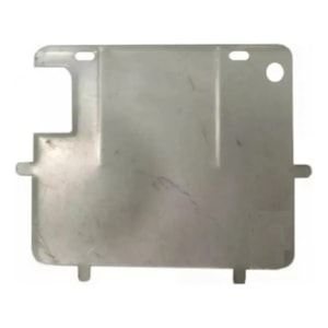 MOLDURA PLACA C/ TRAVA FERRO MODELO NOVO PLACA GRANDE (SUPORTE) GVS