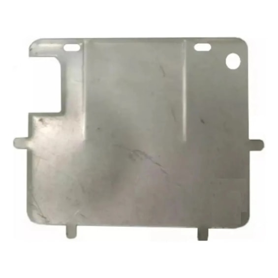 MOLDURA PLACA C/ TRAVA FERRO MODELO NOVO PLACA GRANDE (SUPORTE) GVS