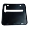 MOLDURA PLACA MODELO MERCOSUL (SUPORTE) GVS PRETA