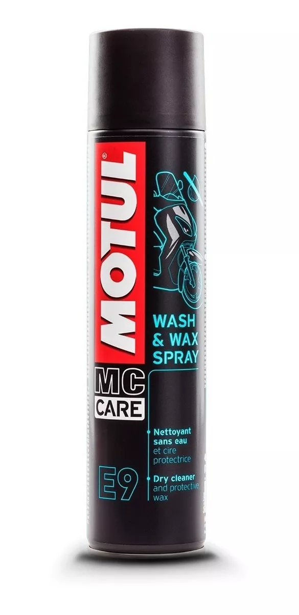 Limpeza Profunda para sua Moto com MOTO WASH MOTUL E9 SPRAY!