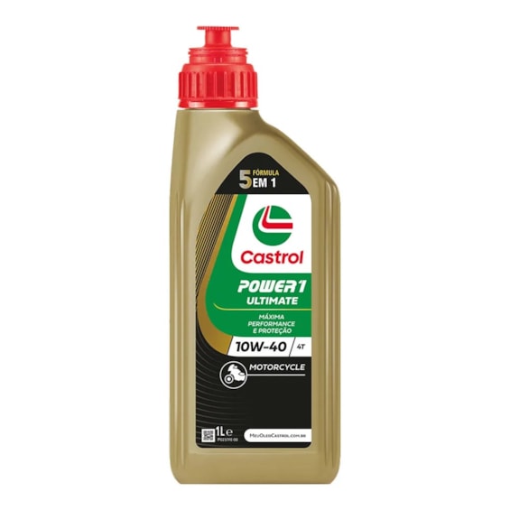 OLEO CASTROL POWER 1 ULTIMATE 4T 10W40 1 LITRO