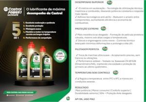 OLEO CASTROL POWER ULTIMATE 4T 10W50 SINTETICO 