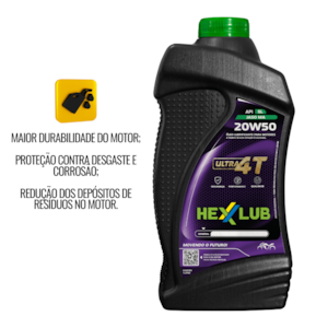 OLEO HEXXLUB ULTRA 4T 20W50 SL 1L