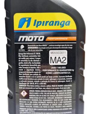 OLEO IPIRANGA 4T 15W50 SEMI SINTETICO 1L
