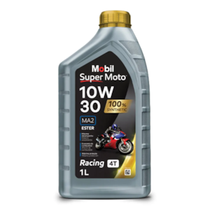 OLEO MOBIL 4T MX 10W30 SUPER MOTO 100% SINTÉTICO 1L