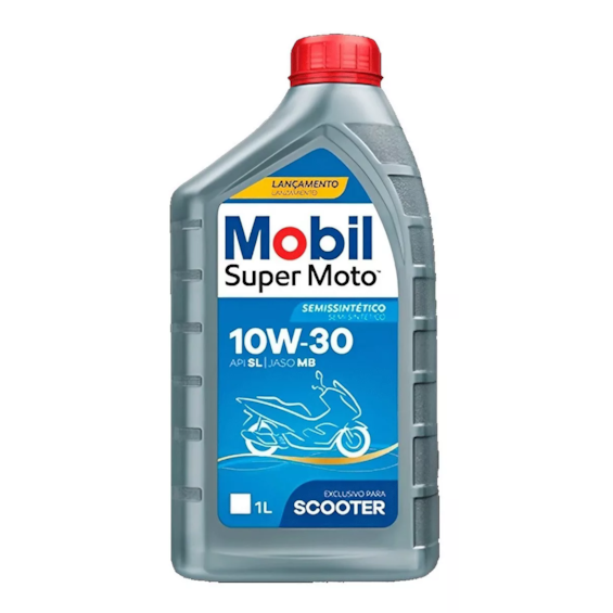 Oleo Mobil 4T MX 10W30 Super Moto Scooter Semi Sintetico