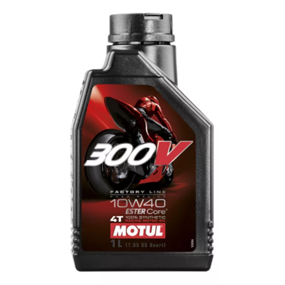 Oleo Motul 300V 4T 10W40 100% Sintetico 1 Litro