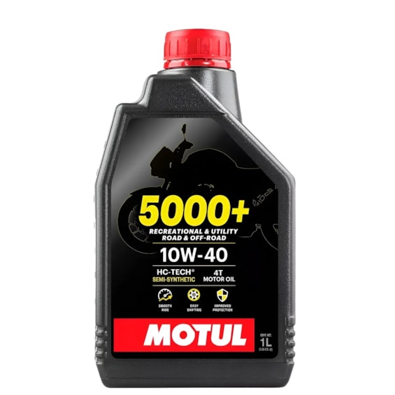 Oleo Motul 5000 4T 10W40 SJ Semi Sintetico 1 Litro