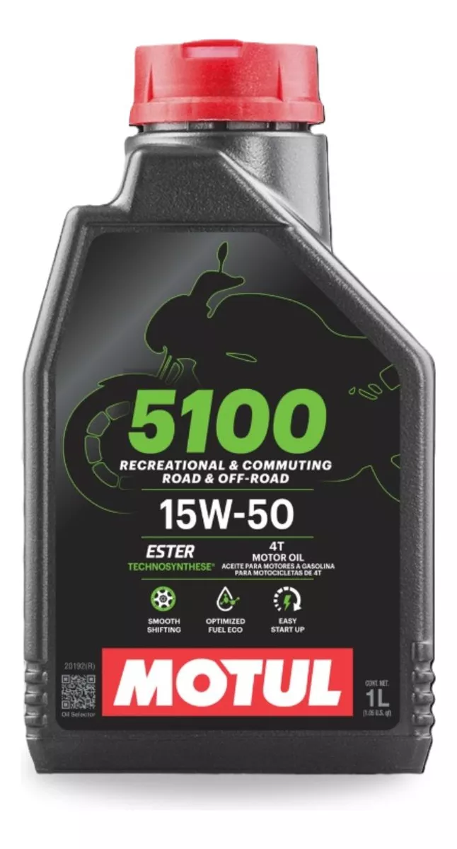 Revitalize Sua Moto com o Óleo Motul 5100 4T 15W50 1 Litro