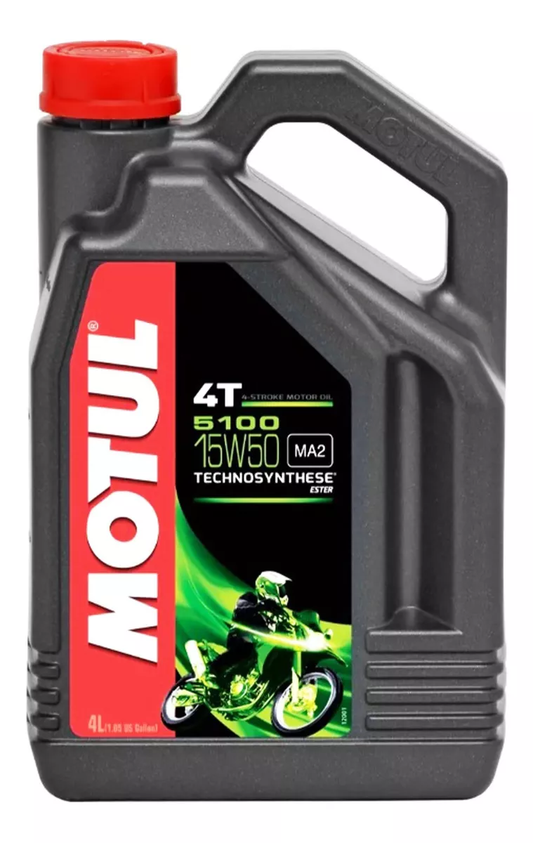 OLEO MOTUL 5100 4T 15W50 4 LITROS (GALÃO) | Paulinho Motos