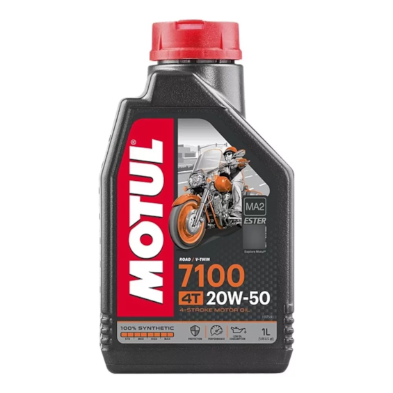 Oleo Motul 7100 4T 20W50 Sintetico 1 Litro