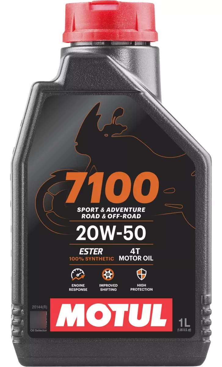 Oleo Motul 7100 4T 20W50 Sintetico 1 Litro | Paulinho Motos
