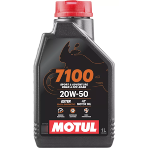 Oleo Motul 7100 4T 20W50 Sintetico 1 Litro