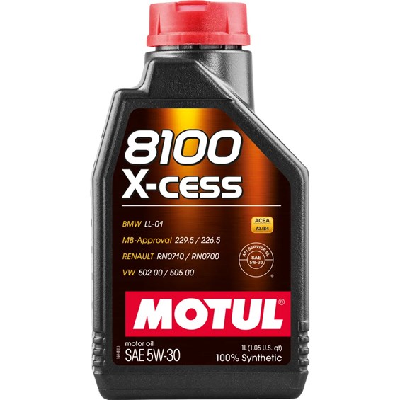 Oleo Motul 8100 X-CESS 5W30 1 Litro (carro)