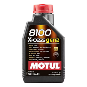 Oleo Motul 8100 X-CESS GEN2 5W40 1 Litro (carro)