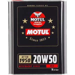 Oleo Motul Classic 20W50 4T 2 Litro (carro Classico)