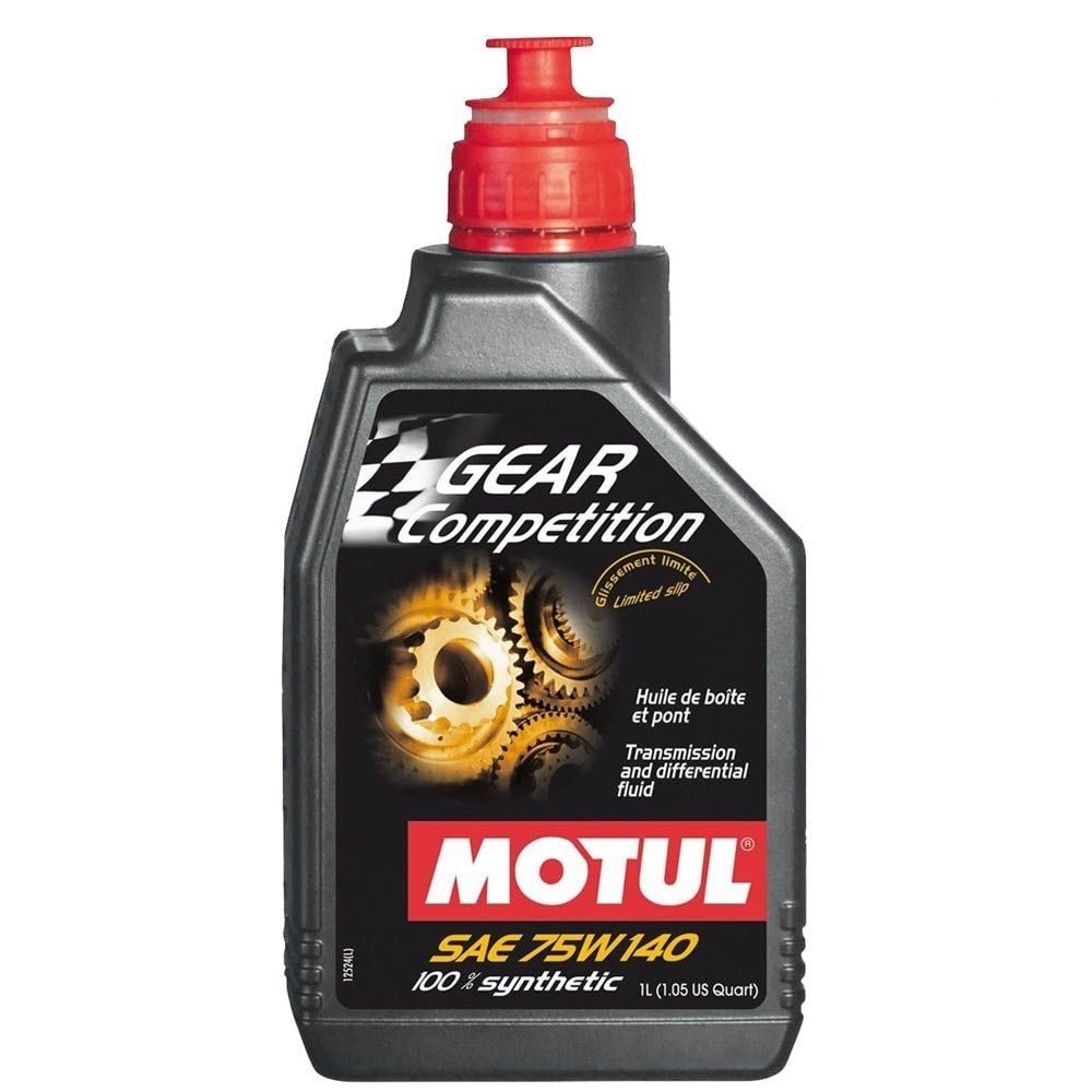 モチュール GEAR COMPETITION 75W140 1L 4缶 正規品 Óleo Motul Gear Competition 75W140 1L para o Seu Veículo!