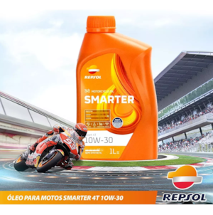 OLEO REPSOL SMARTER SPORT 4T 10W30 SEMISINTÉTICO 1 LITRO