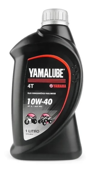 Oleo Yamalube 4T 10W40 Semi Sintético API SL 1 Litro