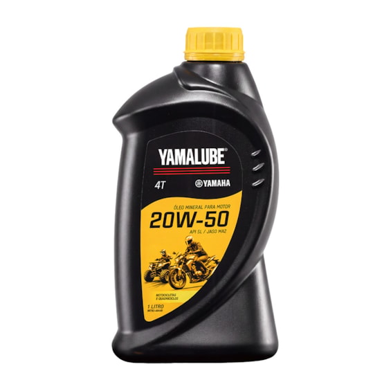 Oleo Yamalube 4T 20W50 1 Litro Mineral