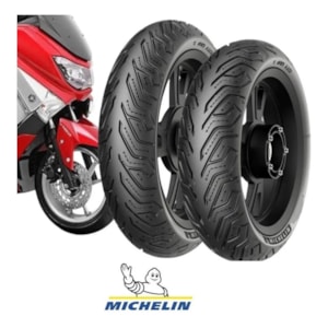 Par Pneu Michelin CITY GRIP 2 XMAX 250 2019- DIANTEIRO/ Traseiro 120-70-15 56S TL / 140-70-14 68S TL