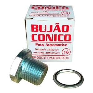 Parafuso Bujao Oleo Conico 16MM (PUCS Automotive)
