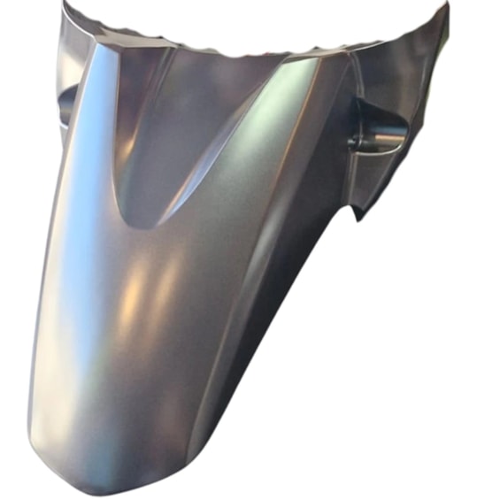 PARALAMA DIANTEIRO "A" CB 250 TWISTER 21-22 CINZA CROW FOSCO METALICO (PLASMOTO)