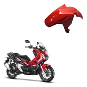 PARALAMA DIANTEIRO ADV150 24 VERMELHO MARRAKESH PEROLIZADO (PLASMOTO)
