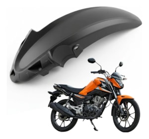 PARALAMA DIANTEIRO ''B'' TITAN/FAN/START 160 25- PRETO (PLASMOTO)