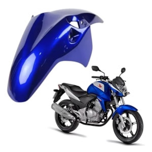 PARALAMA DIANTEIRO CB 300R 14 AZUL TWISTER PEROLIZADO (PLASMOTO)