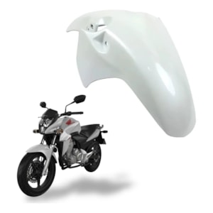 PARALAMA DIANTEIRO CB 300R 14 BRANCO ANDES PEROLIZADO (PLASMOTO)