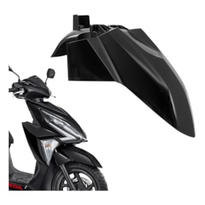 PARALAMA DIANTEIRO ELITE 125 19-21 PRETO (PLASMOTO)