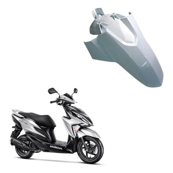 PARALAMA DIANTEIRO ELITE 125 19-22 BRANCO ROSS (PLASMOTO)