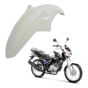 PARALAMA DIANTEIRO FACTOR 125 13-16 FACTOR 150 16-18 BRANCO (PLASMOTO)