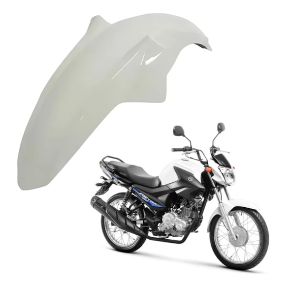 PARALAMA DIANTEIRO FACTOR 125 13-16 FACTOR 150 16-18 BRANCO (PLASMOTO)