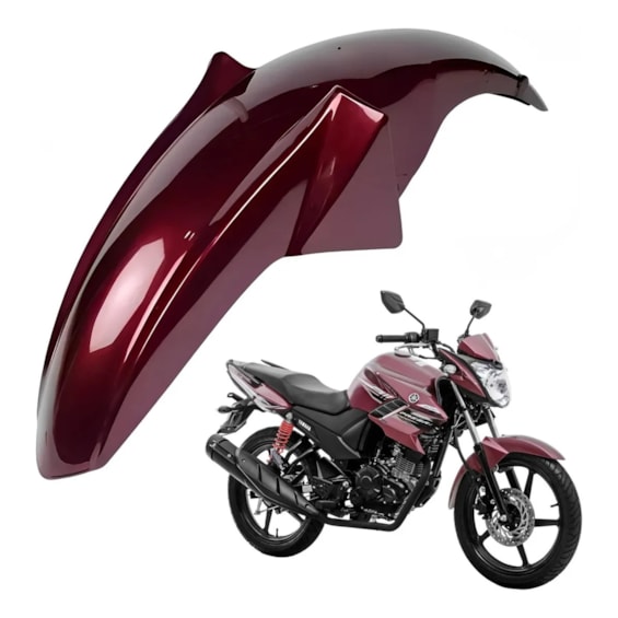 PARALAMA DIANTEIRO FAZER 150 16-18 VINHO (PLASMOTO)