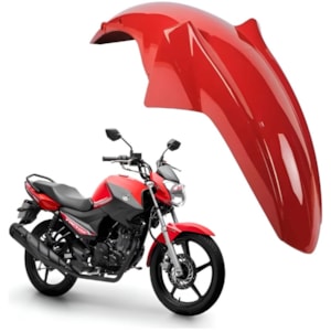 PARALAMA DIANTEIRO FAZER 150 23-25 VERMELHO (PLASMOTO)