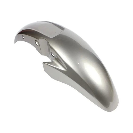 PARALAMA DIANTEIRO TITAN 150 09-10 FAN 150 10 PRATA LUMIAR METALICO (PLASMOTO)