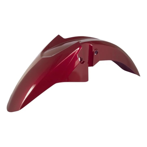 PARALAMA DIANTEIRO TITAN 150 14 TITAN 160 24 VERMELHO PIMENTA PEROLIZADO (PLASMOTO)