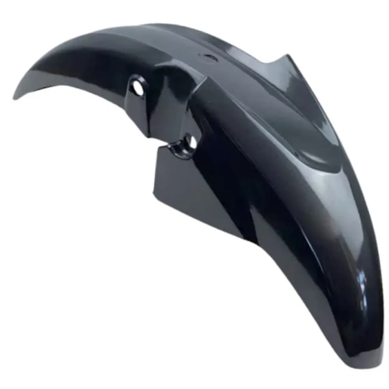 PARALAMA DIANTEIRO TITAN 160 22-23 FAN 160 24 CINZA EMBARE METALICO (PLASMOTO)