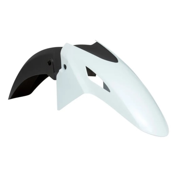 PARALAMA DIANTEIRO TITAN 160 25- BRANCO ANDES PEROLIZADO (PLASMOTO)