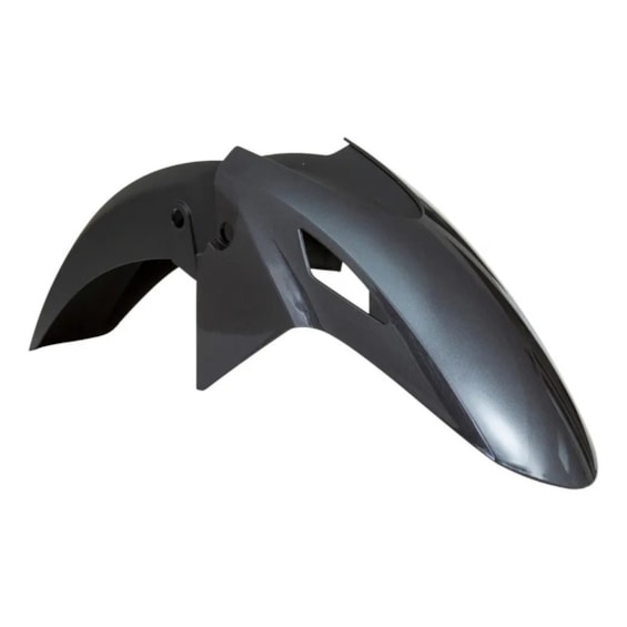 PARALAMA DIANTEIRO TITAN 160 25- CINZA UNA METALICO (PLASMOTO)