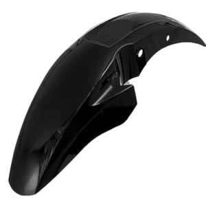 PARALAMA DIANTEIRO TITAN/FAN 09-13 PRETO BRILHO (PLASMOTO)