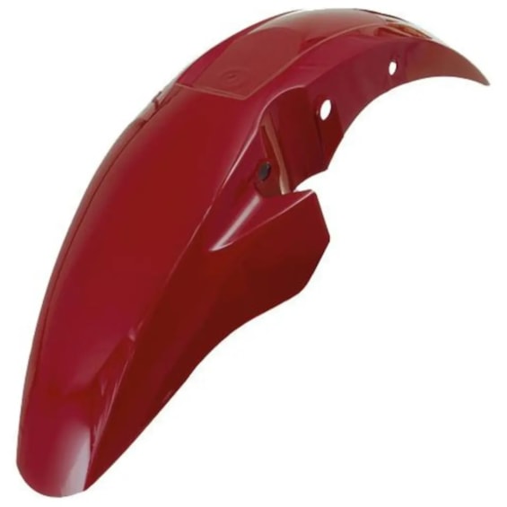 PARALAMA DIANTEIRO TITAN/FAN 125-150 09-13 VERMELHO GUARAU (PLASMOTO)