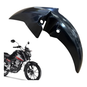 PARALAMA DIANTEIRO TITAN/FAN/START 150/160 14-24 PRETO INJETADO (PLASMOTO)